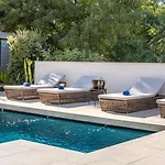 Villa Vacation I La Plage, Luxury Villa, Private Heated Pool, Rooftop Hot Tub, Entertainment Room, Walking Distance To The Finest Beaches *